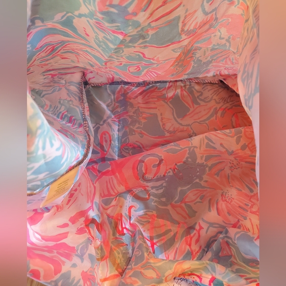 Lilly Pulitzer Floral Reusable Shopping Tote Bags (2) - Picture 11 of 14